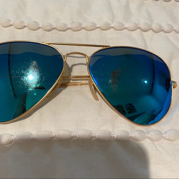 Blue Reflective RayBans! - Picture 2 of 3